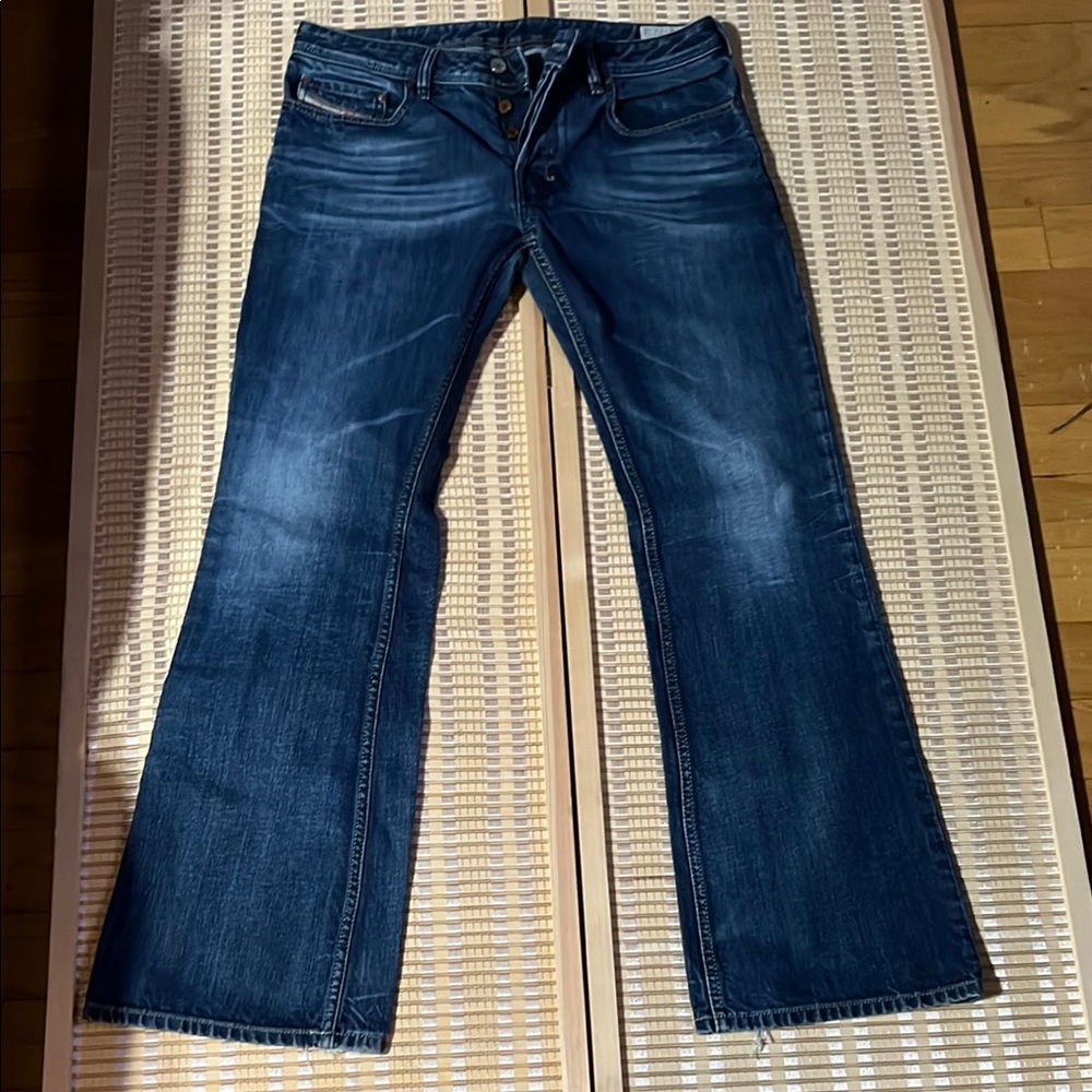 Diesel Zathan Stylish vintage Blue Denim Jeans
